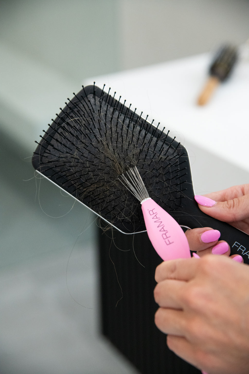 Brush Cleaner - Pink