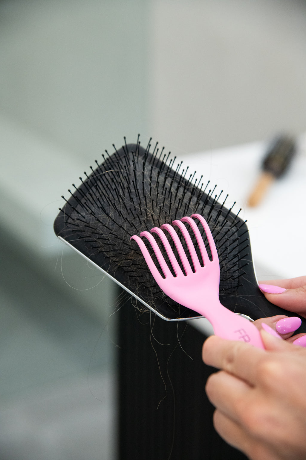 Brush Cleaner - Pink