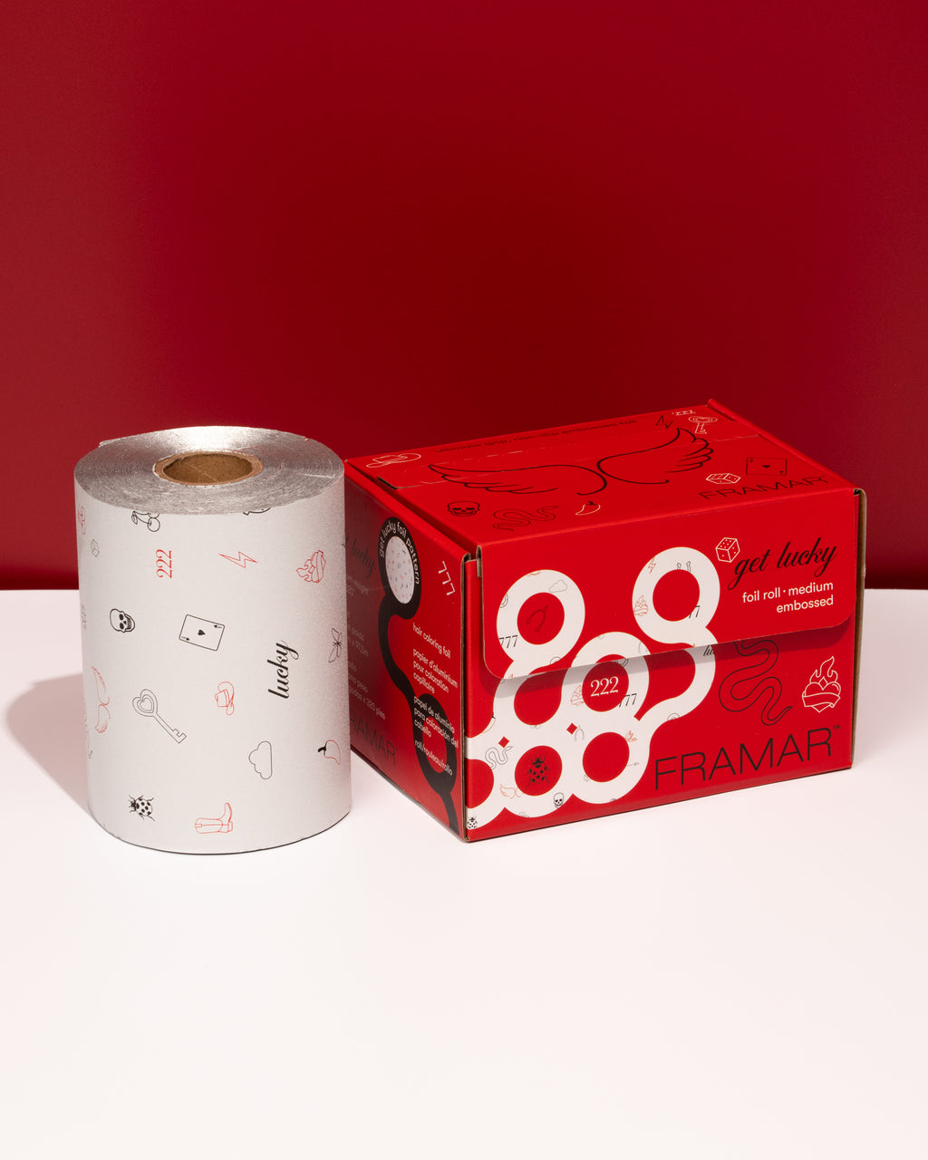 Get Lucky - Embossed Roll