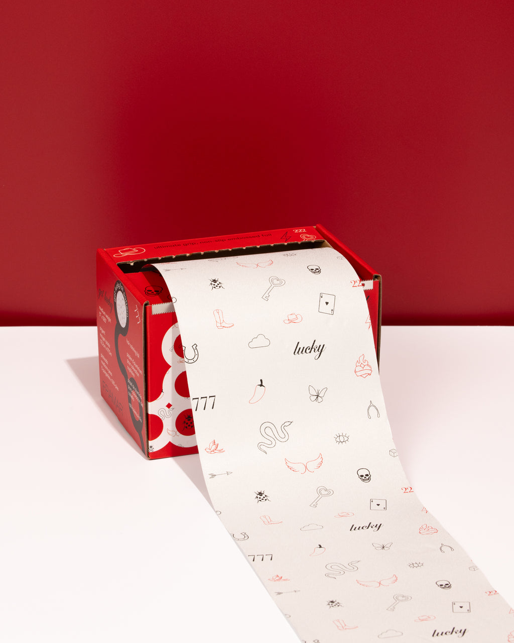 Get Lucky - Embossed Roll