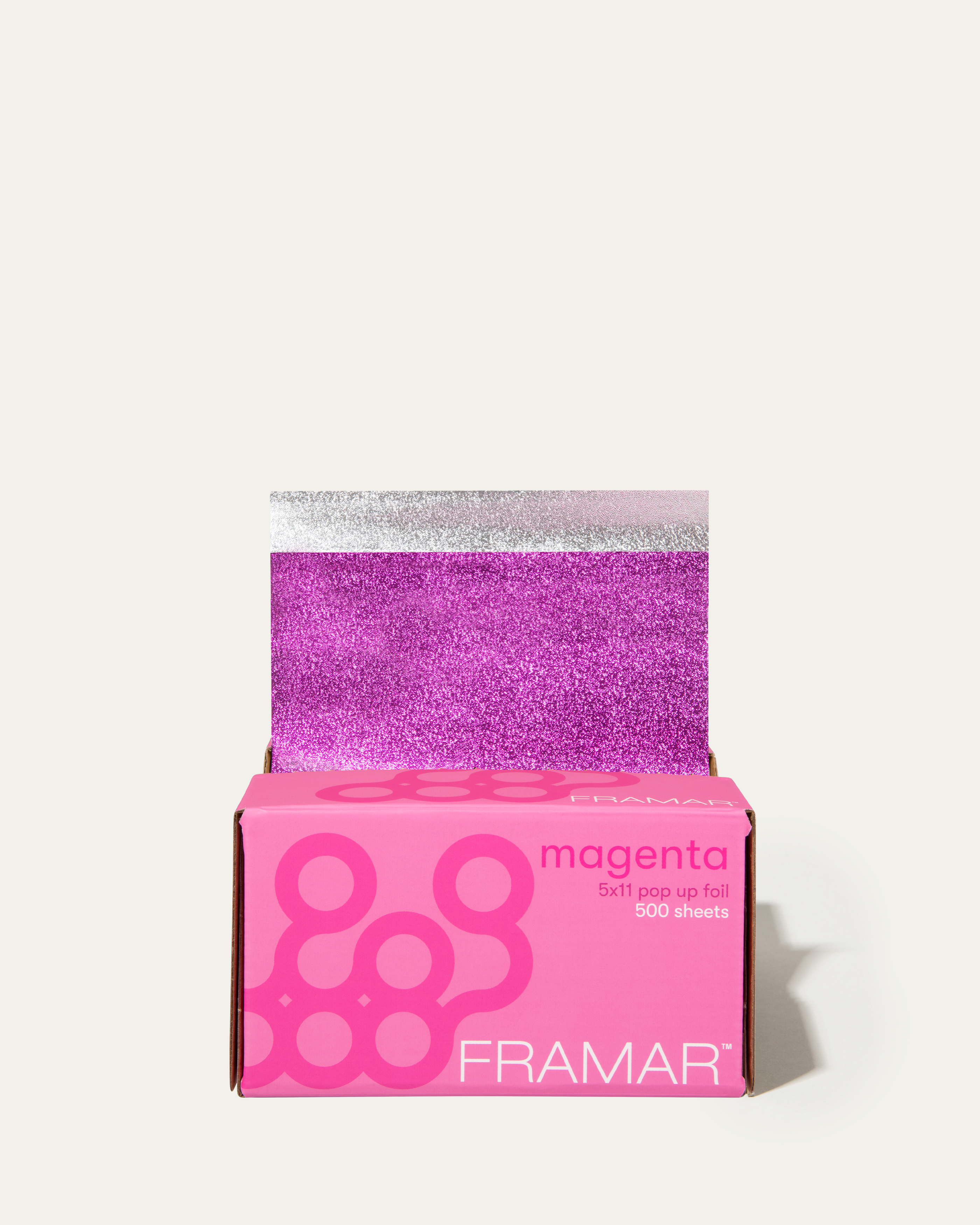Framar 5x11 Magenta Hair Foils | 500 Foil Sheets, Balayage Foils