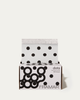 5x11 Pop Up - Black & White Dots