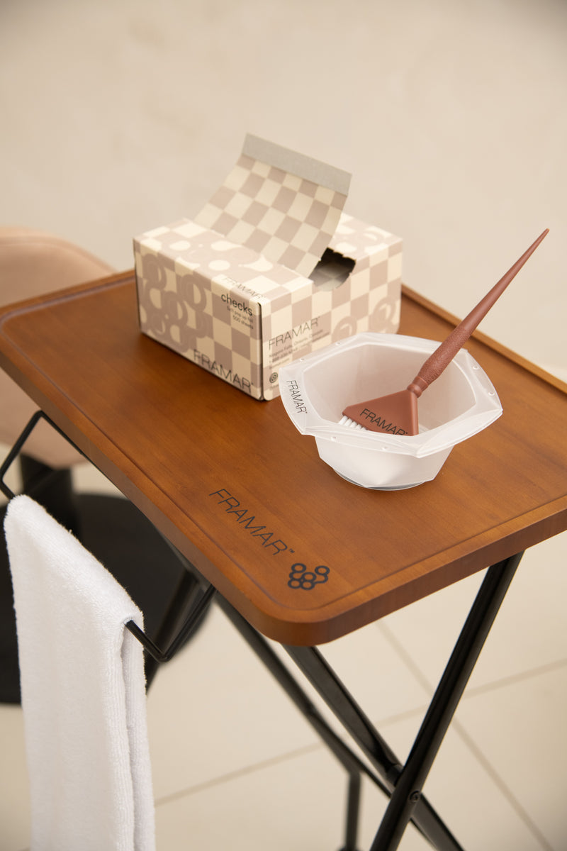Bamboo Folding Trolley