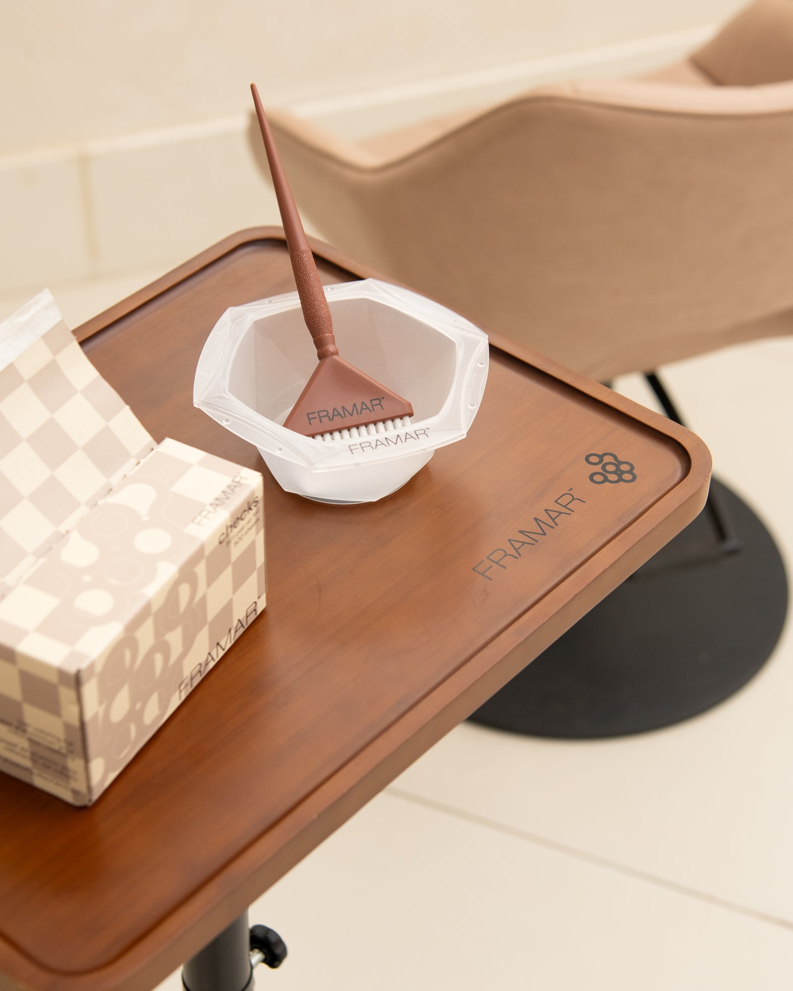 Bamboo Salon Trolley