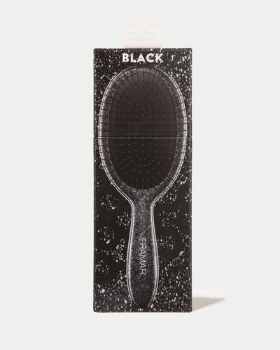 Black Glitter - Detangle Brush-hover