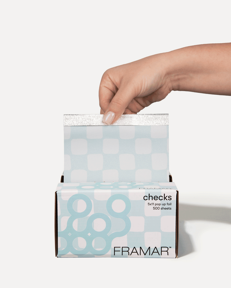 5x11 Pop Up - Light Blue Check