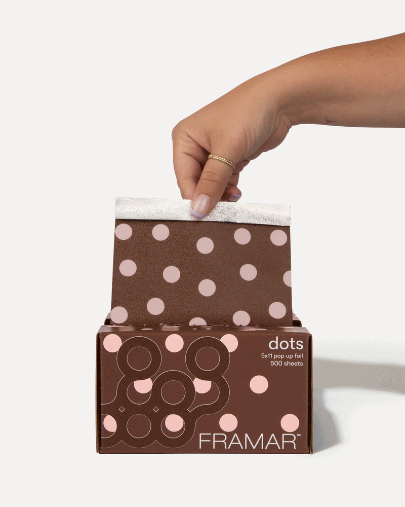 5x11 Pop Up - Chocolate Polka Dots