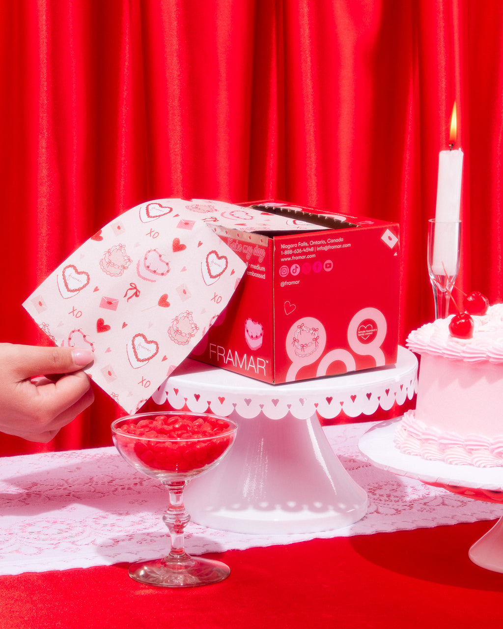Cake My Day - Embossed Roll