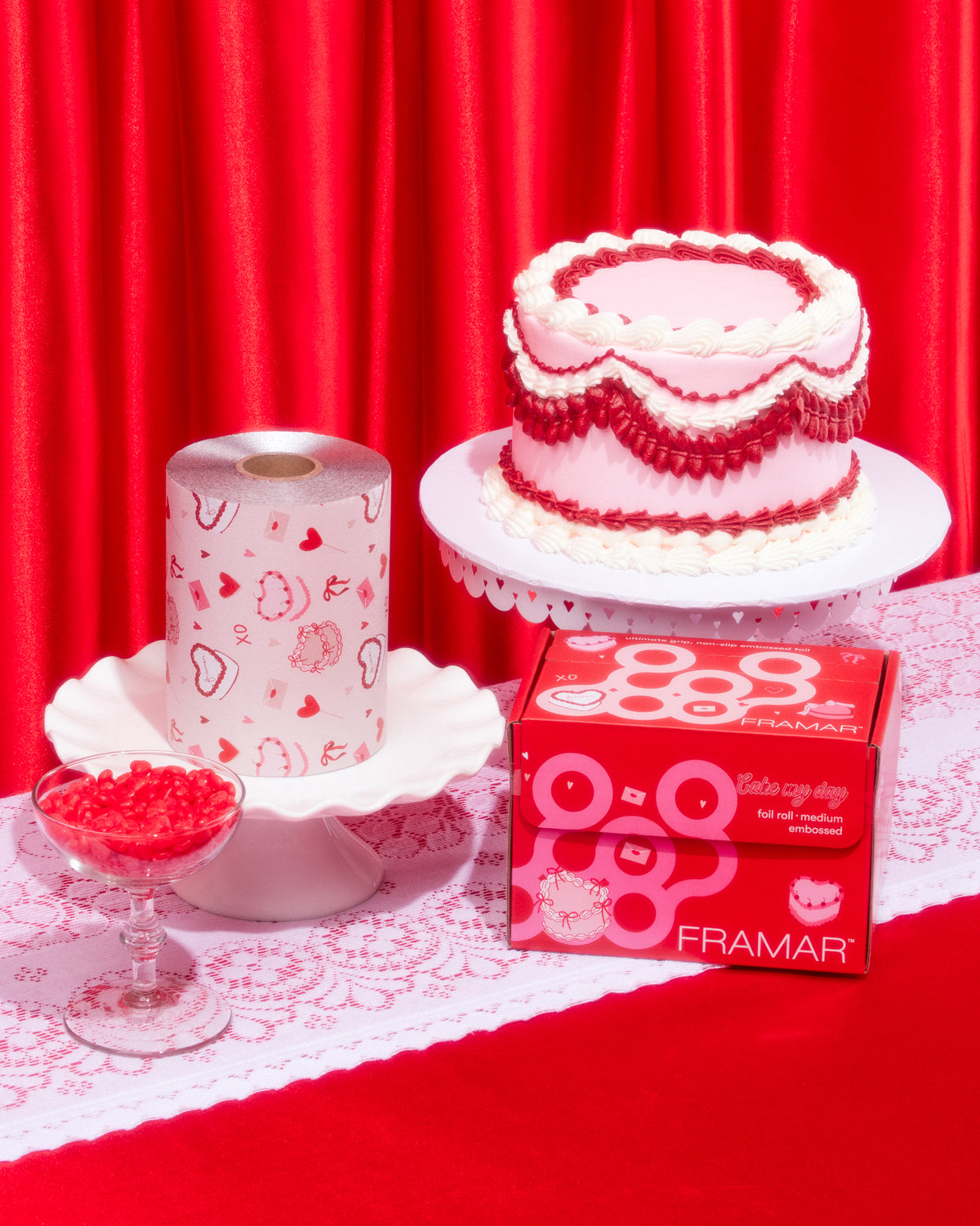 Cake My Day - Embossed Roll