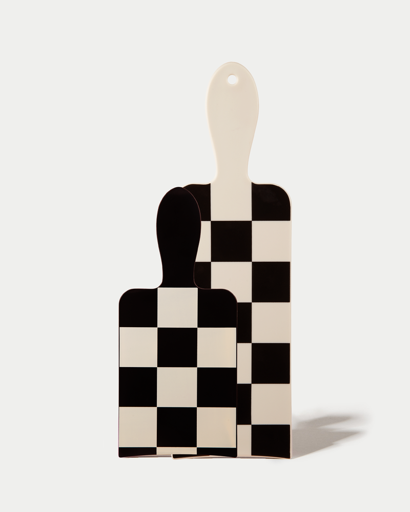 Black and Cream Checked Out - Paddle Pack