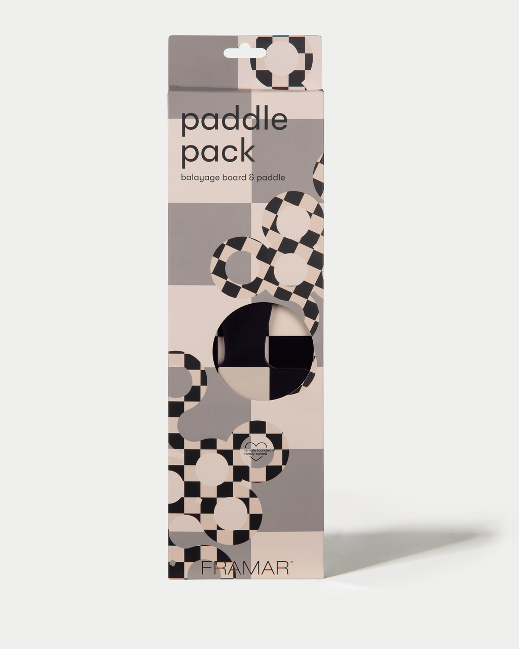 Black and Cream Checked Out - Paddle Pack