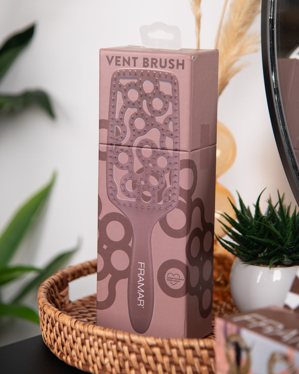 Vent Brush - Chocolate