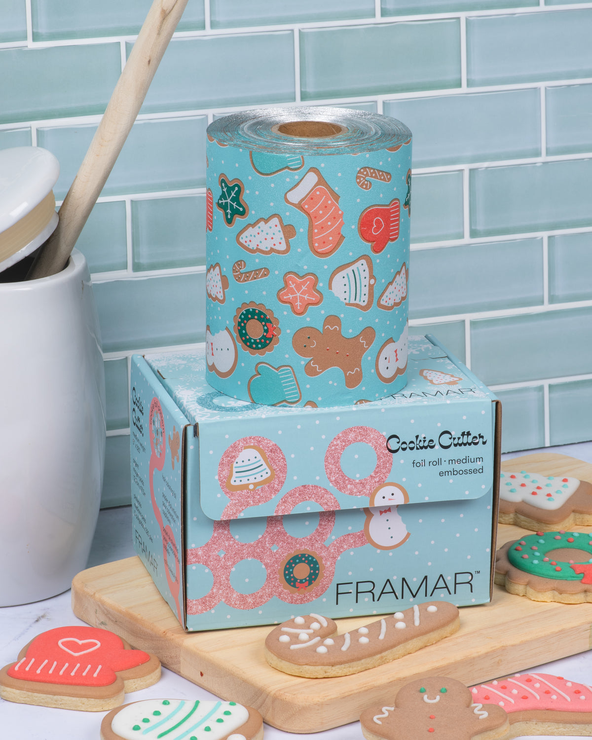 Cookie Cutter - Embossed Roll