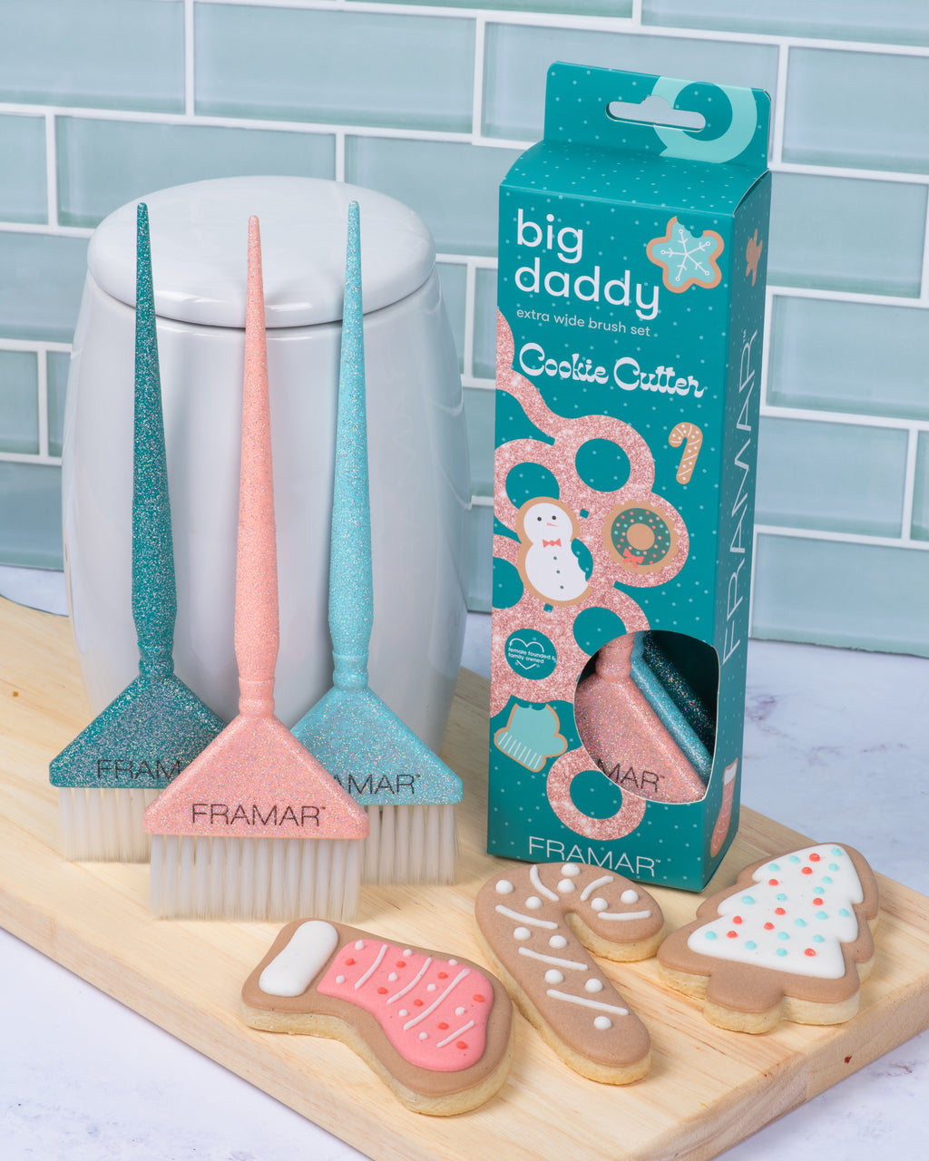 Cookie Cutter - Big Daddy Brush Set