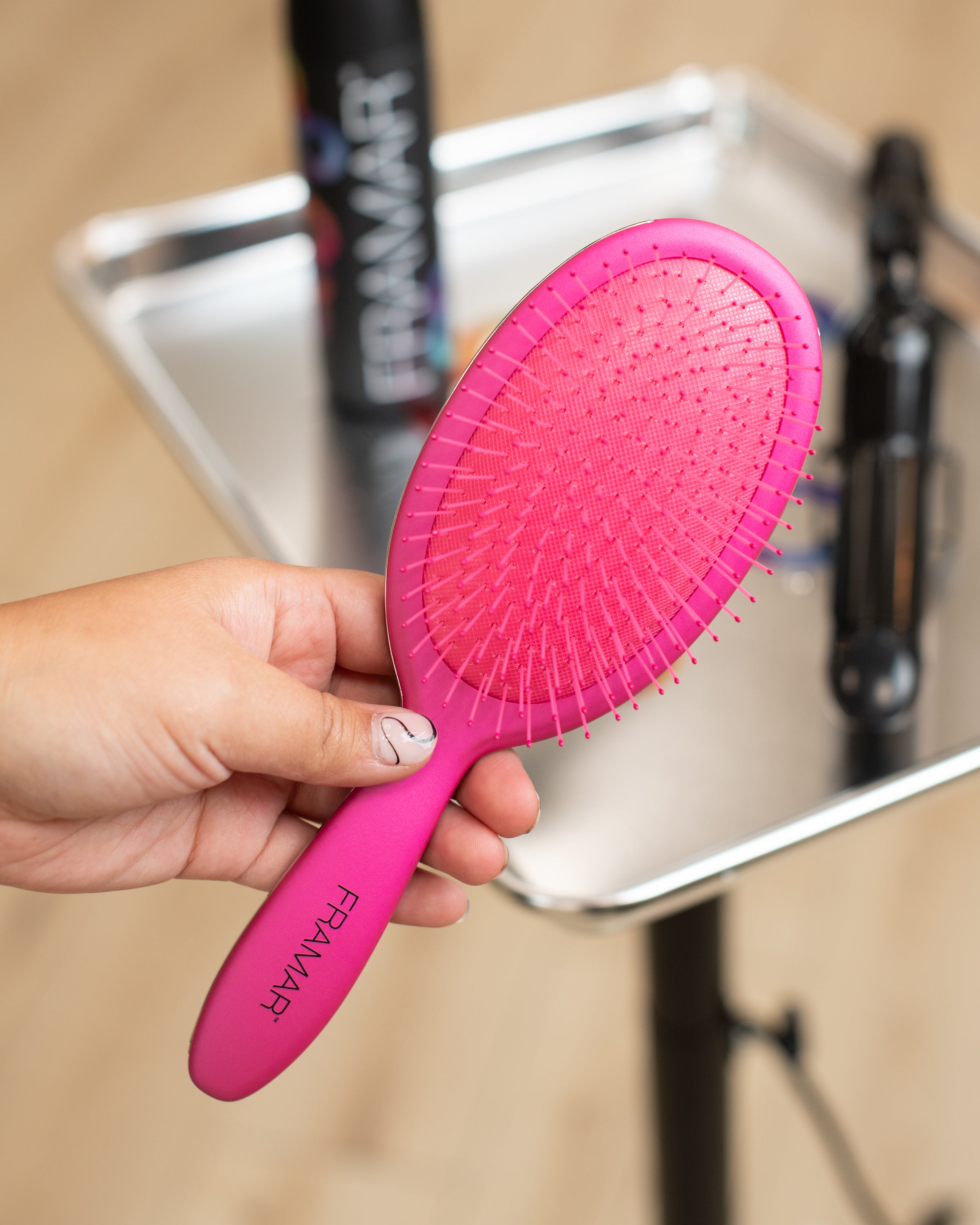 Framar Pinky Swear Detangling Brush, Curly Hair Brush | Hair