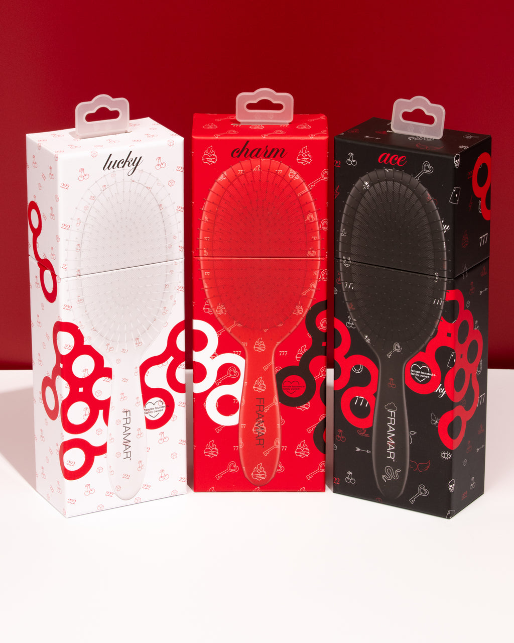 Get Lucky - Detangle Brush 9pc Display
