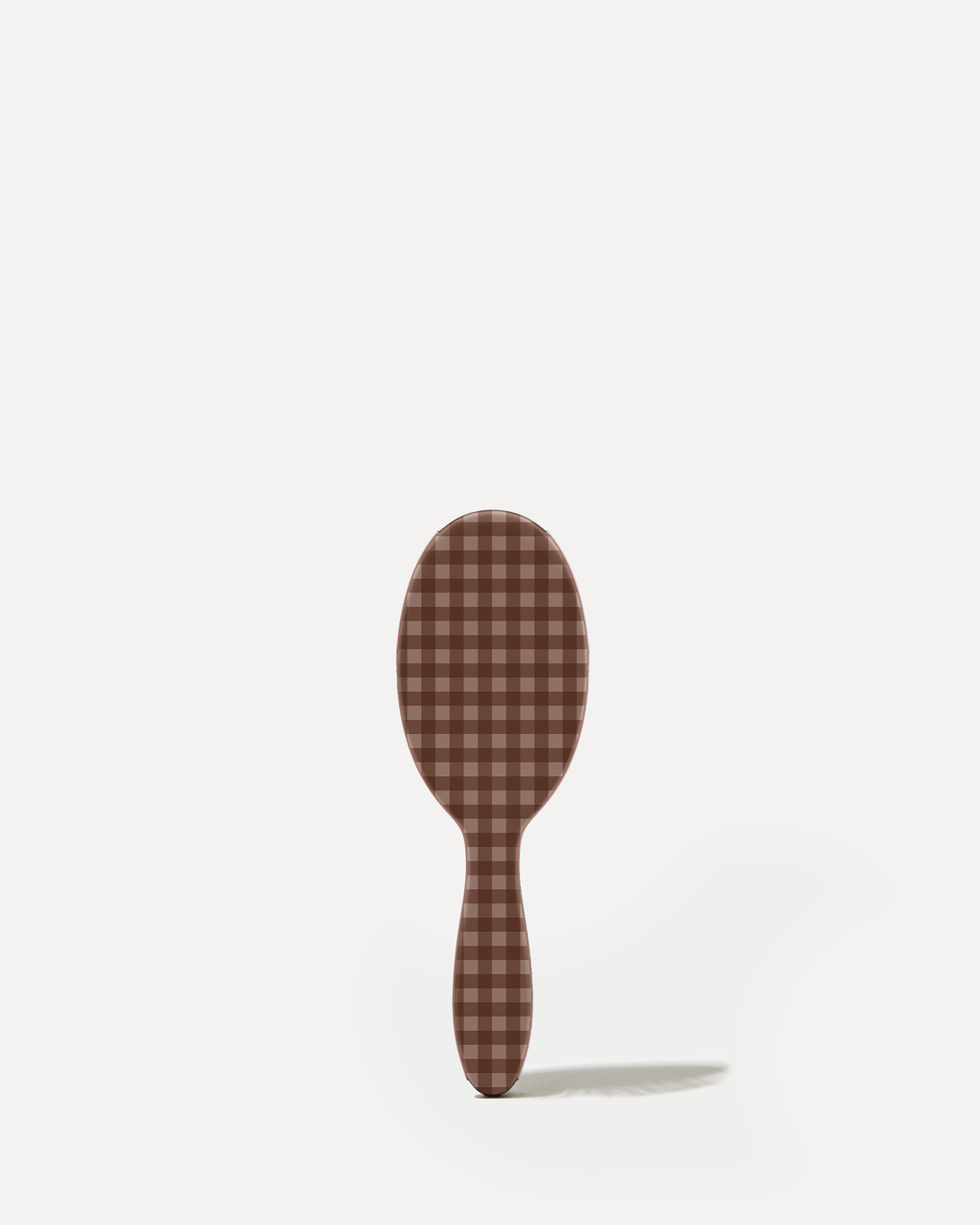 Mini Polish Brush - Chocolate Gingham