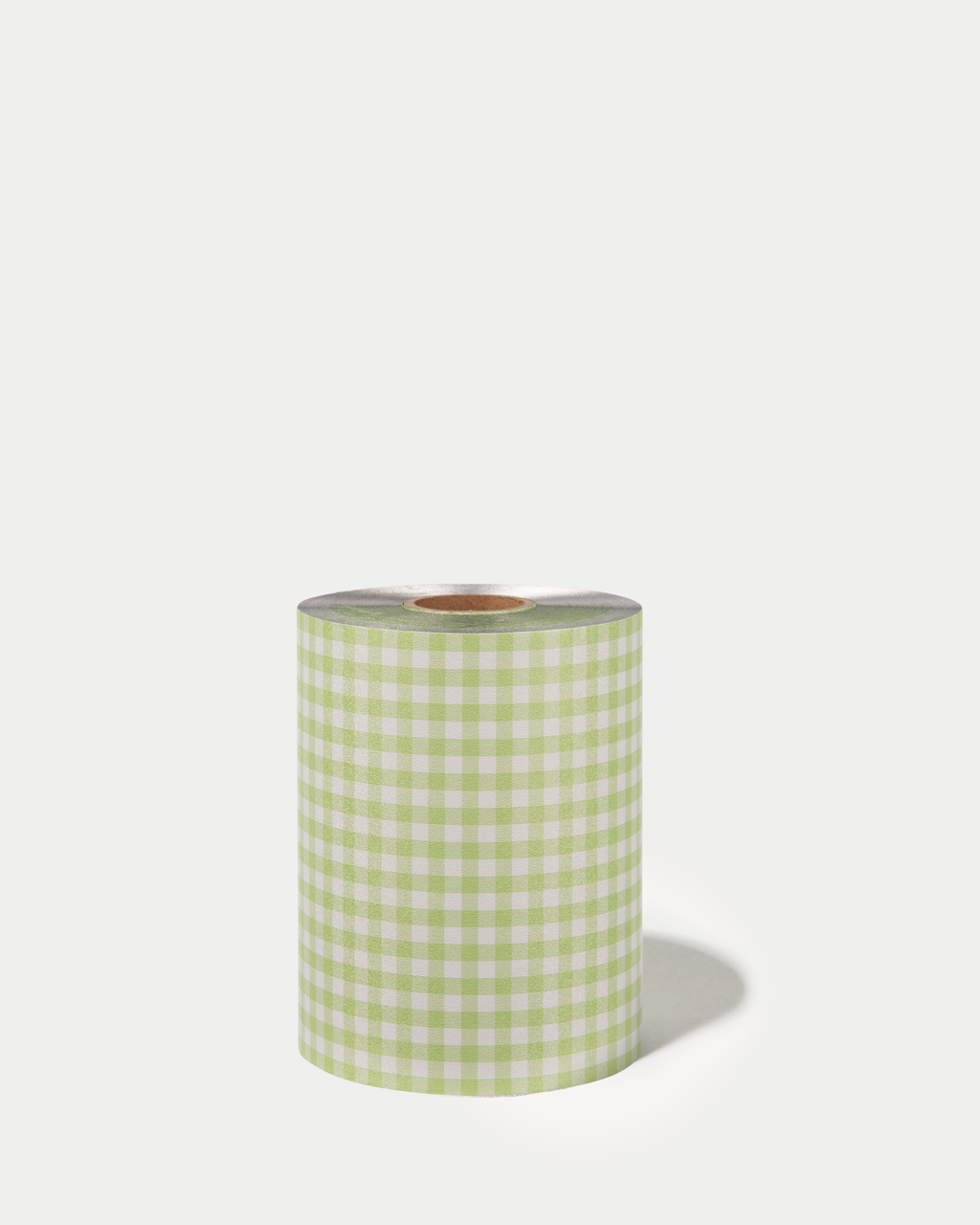 Embossed Roll - Green Gingham