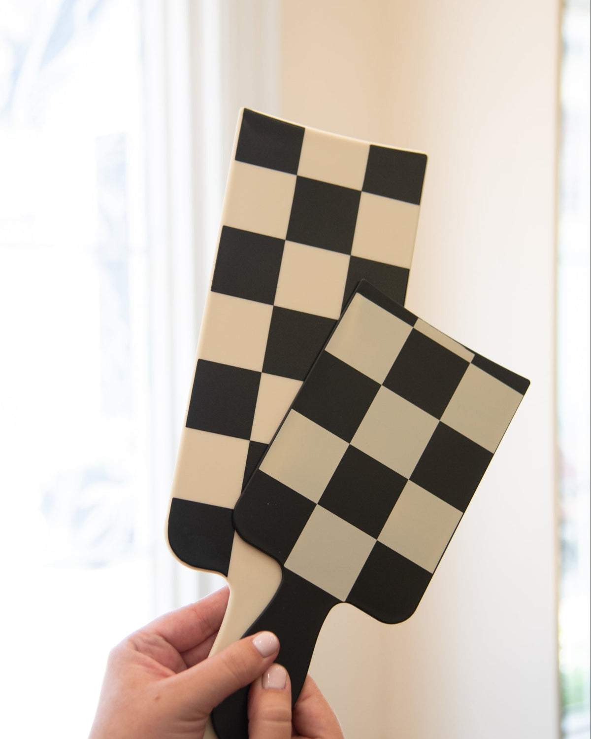 Black and Cream Checked Out - Paddle Pack