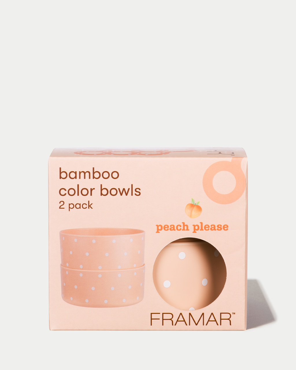 Peach Please - Bamboo Bowls 2PC