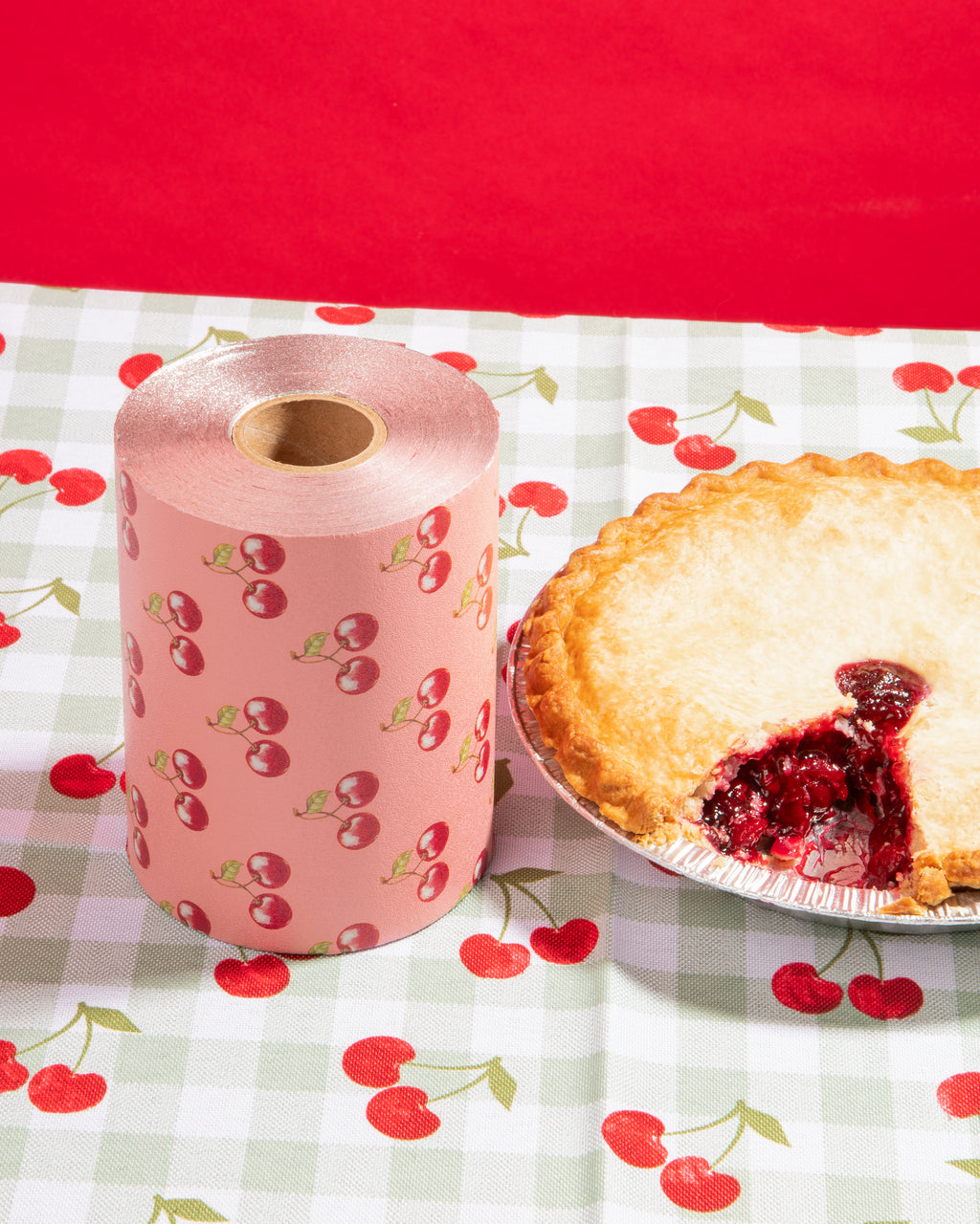 Cherry Pie - Embossed Roll