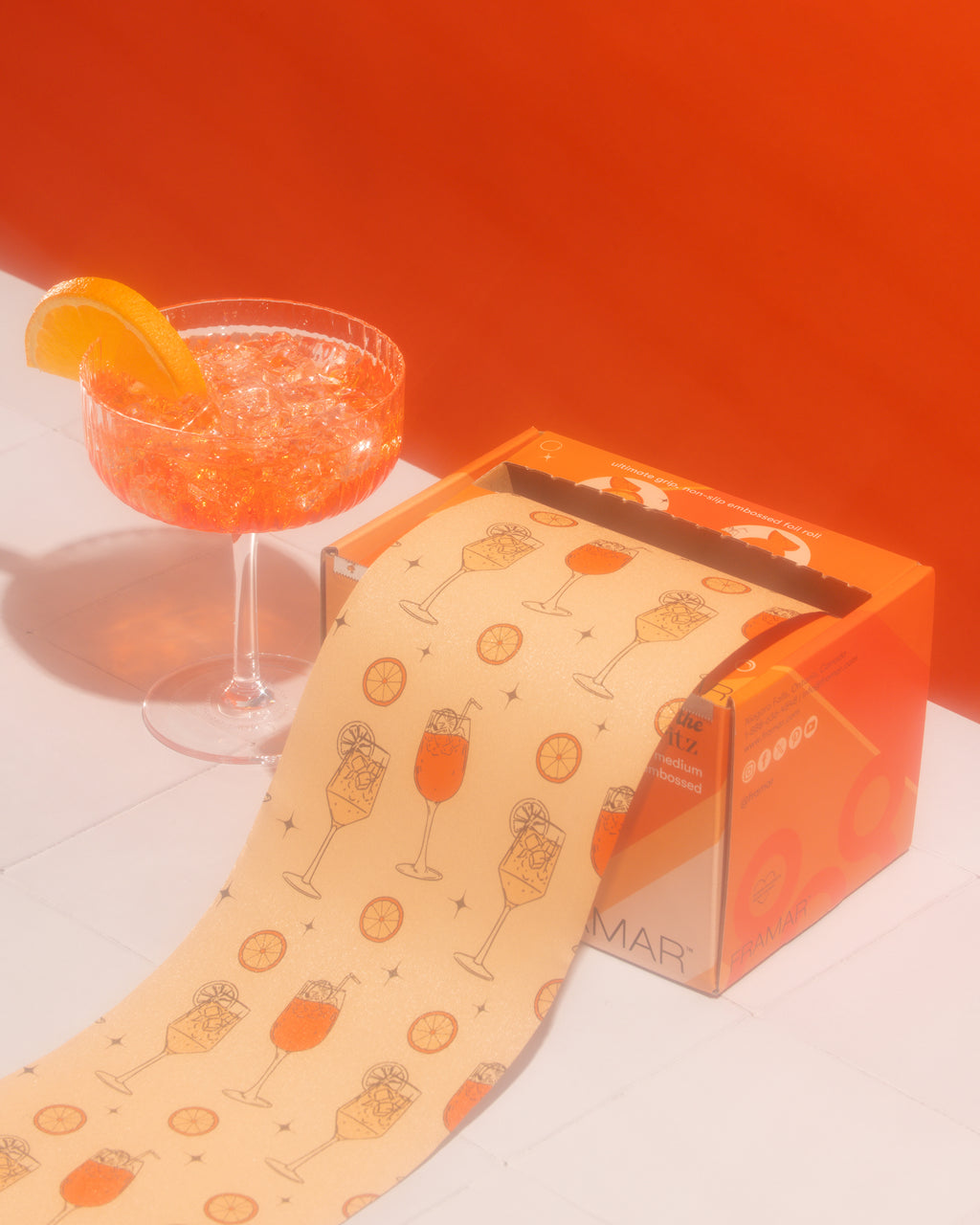 Puttin' On The Spritz - Embossed Roll