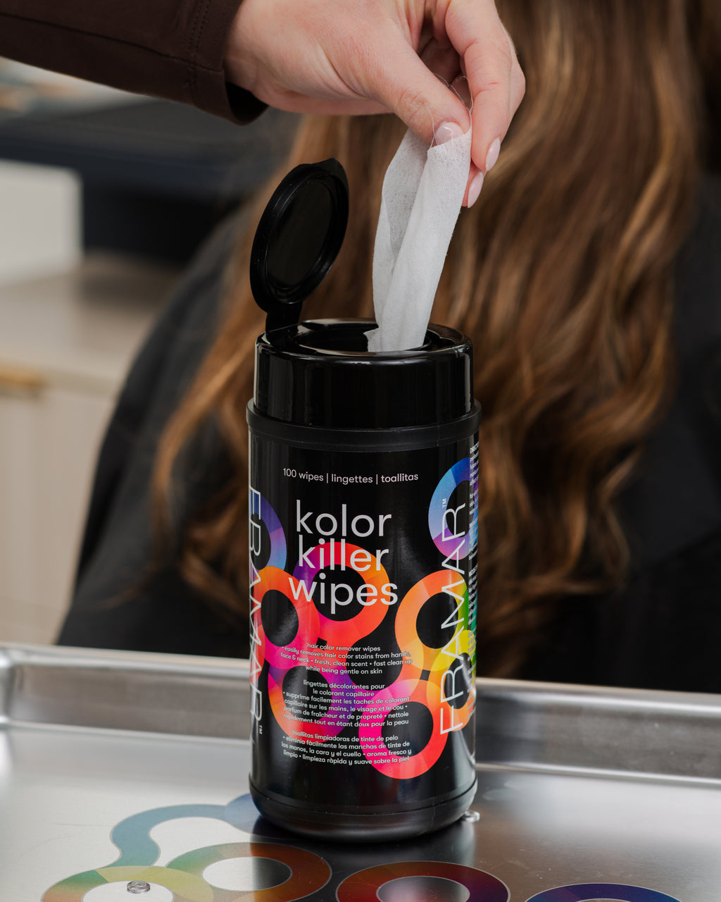 Kolor Killer Wipes - 100 Color Removers