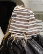 5x11 Blue Chocolate Stripes