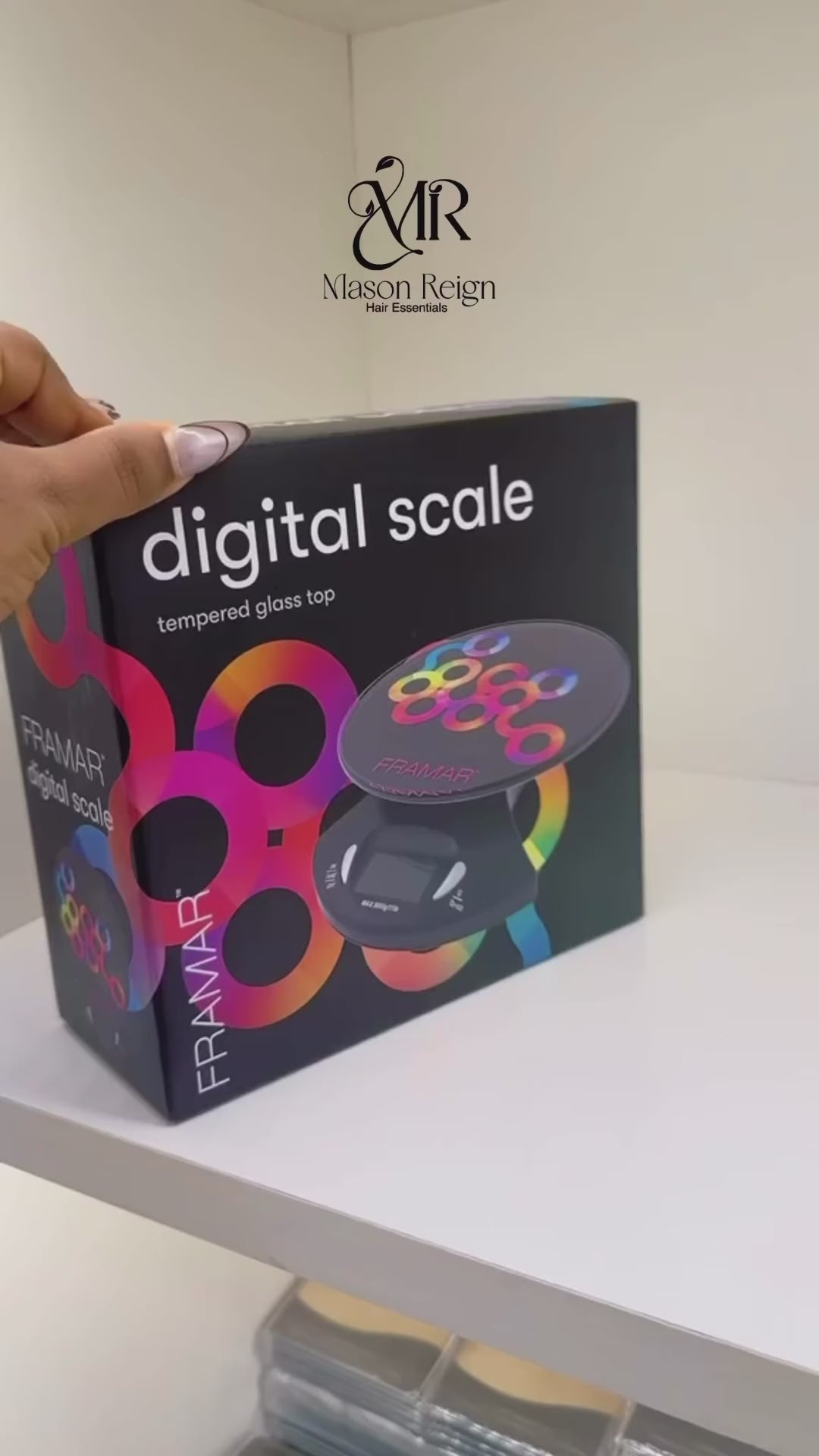 Digital Scale - Black UGC video