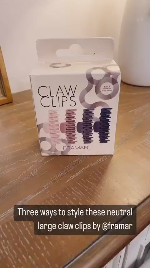 Claw Clips - Neutral UGC video