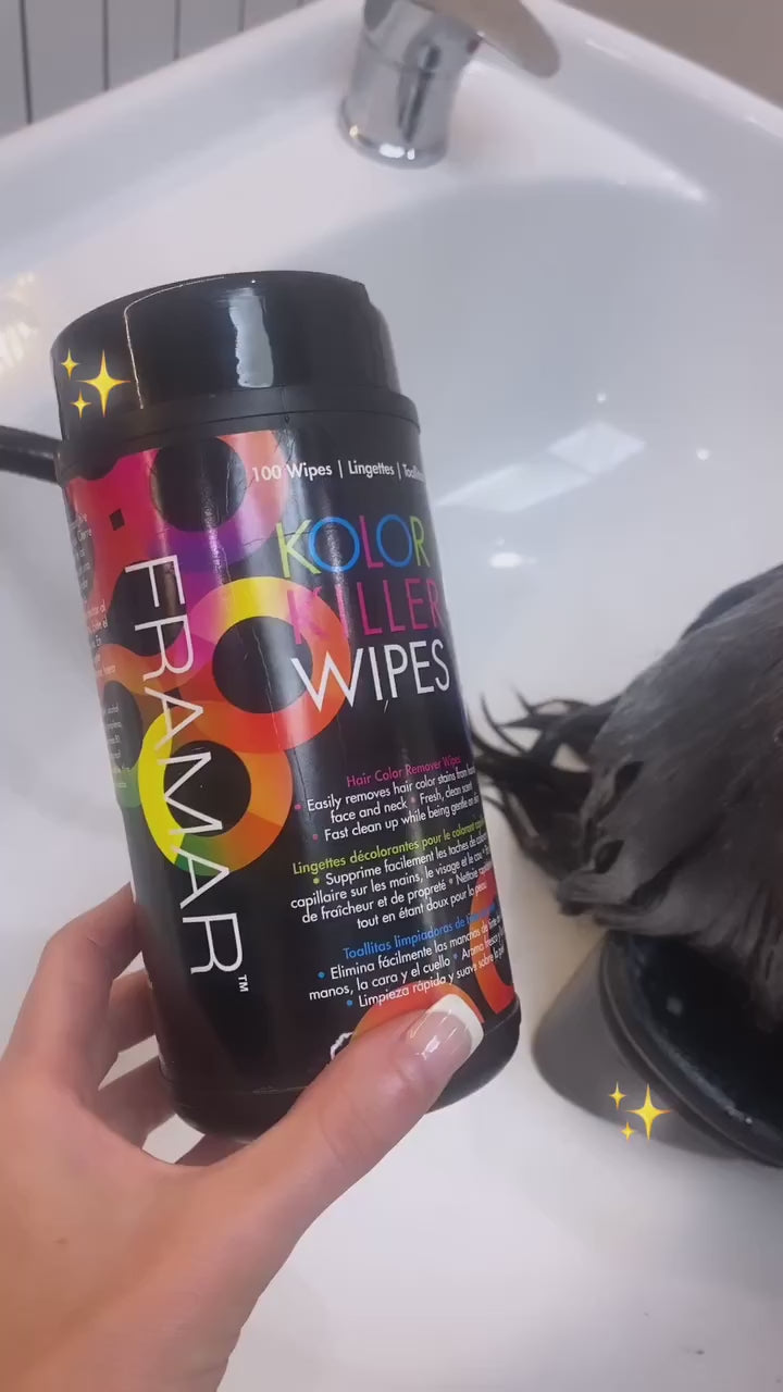 Kolor Killer Wipes UGC video