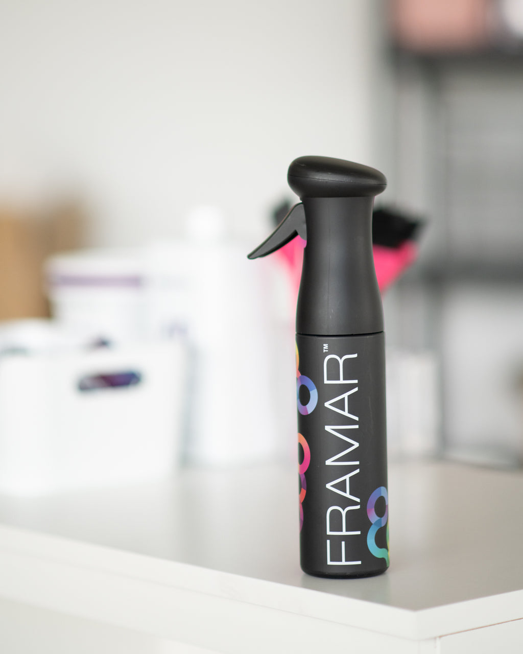 FRAMAR Premium Hair Spray Bottle – Spray Bottle For Hair, Fine Mist Spray  Bottle, Mister Spray Bottle, Hairstylist Must Haves, That Girl Aesthetic