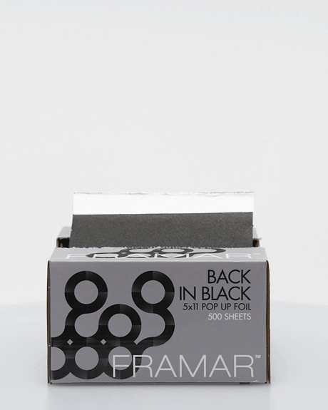 Framar Embossed Roll Back In Black320Ft