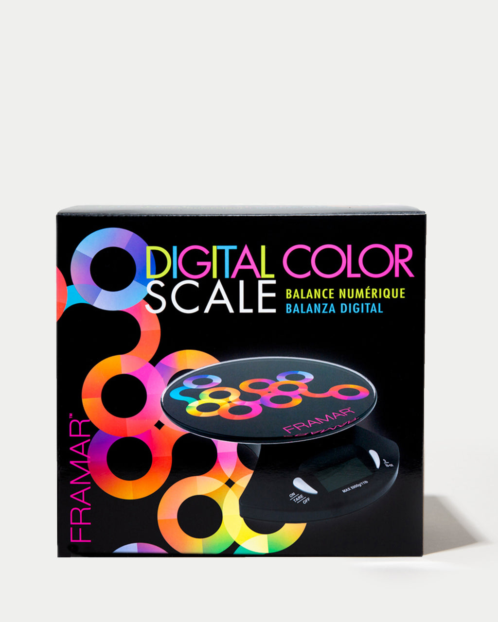Framar Hair Color Scale  Elegant Black Digital Color Scale (oz, g, lb) – Scale  Hair, Hair Color Measuring Scale, Hair Dye Scale