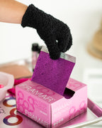 Blending gloves, fluffy gloves, foil pull, coloring glove, microfibre glove, blender glove, framar blending gloves, bleach blender gloves