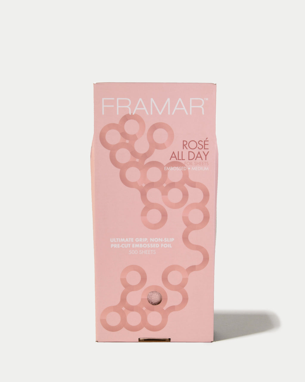 Framar Rosé All Day Aluminum Foil Roll, Hair Foils for Highlighting - Medium 1600 ft