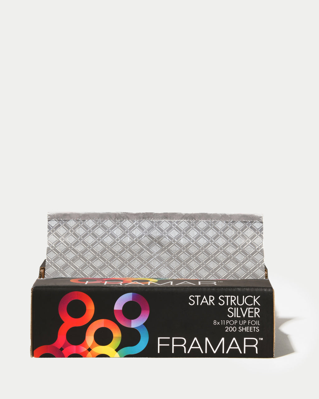 Framar Star Struck Silver Pop Up Hair Foil, Aluminum Foil Sheet, Hair Foils  For Highlighting - 500