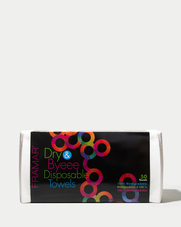 dry&byeee towels, disposable towels, disposable cleaning towels, disposable hair towels, eco friendly towels, biodegradable towels, disposable towels for salon, disposable towels for hairdressers, disposable towels in salon, disposable towels to