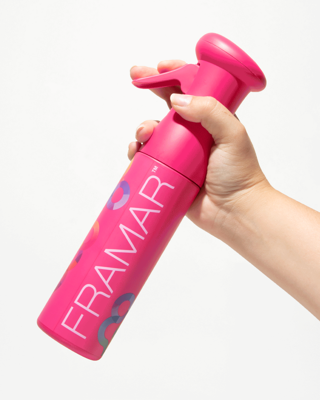 Framar Pink Premium Hair Spray Bottle Continuous Mist, Water Spray Bottle for