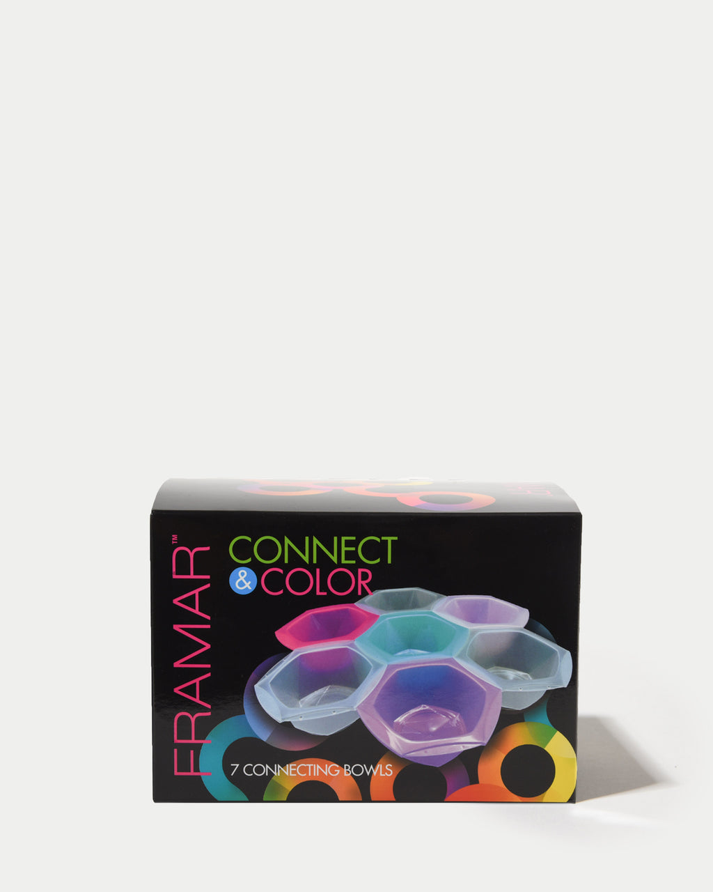 Framar Multi-Colored Connect and Color Bowl Set Mixing Bowls for Hair Color